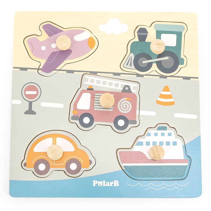 Flat puzzle - transportation